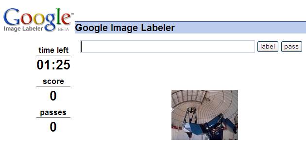 Google Labeler - Képkereső adatbázis feltöltése